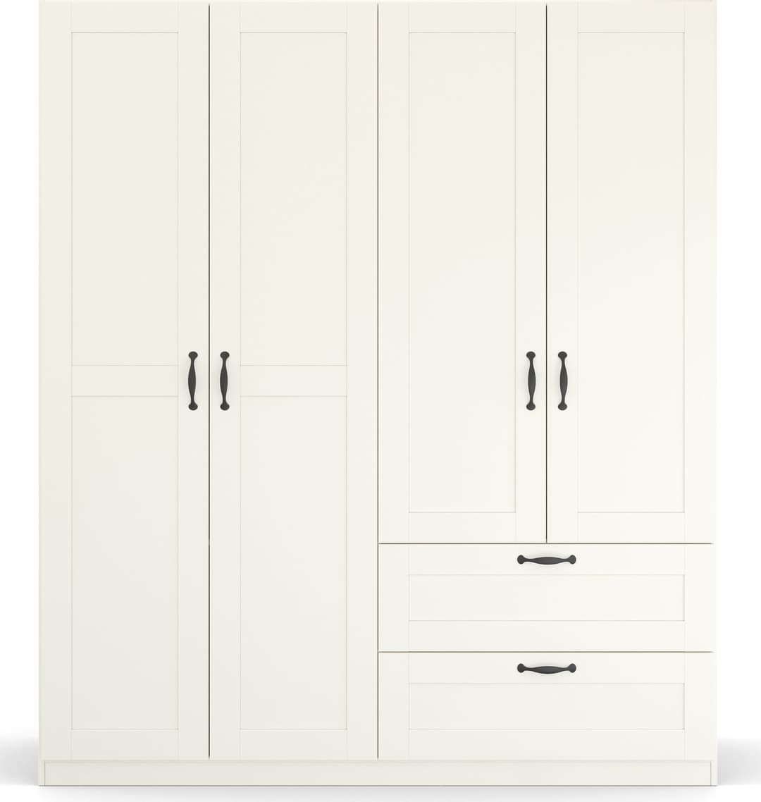rauch COTTAGE BY QUADRA SPIN Kleiderschrank | Weiß