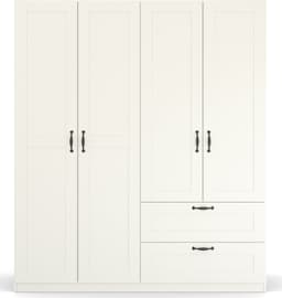 rauch COTTAGE BY QUADRA SPIN Kleiderschrank | Weiß