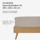 Schiesser Spannbettlaken Elli | Beige 4