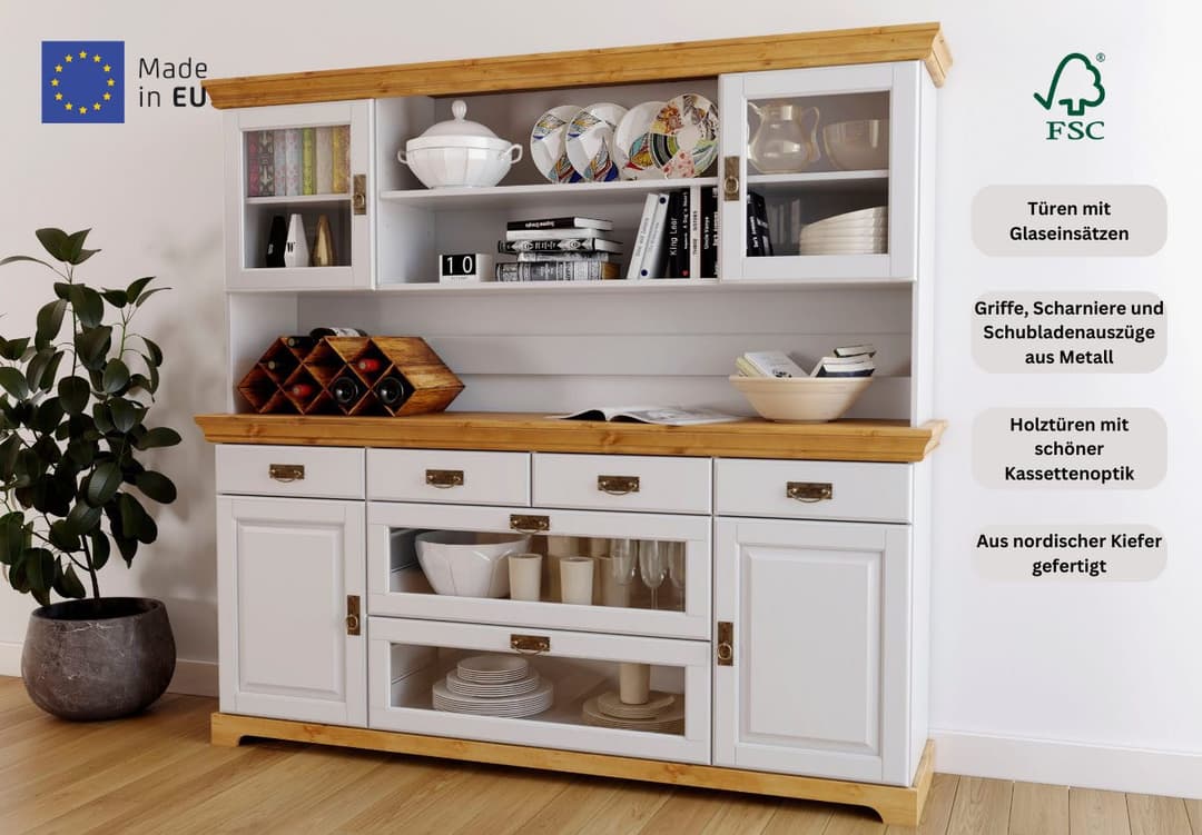 OTTO home Buffet Rügen | Mehrfarbig