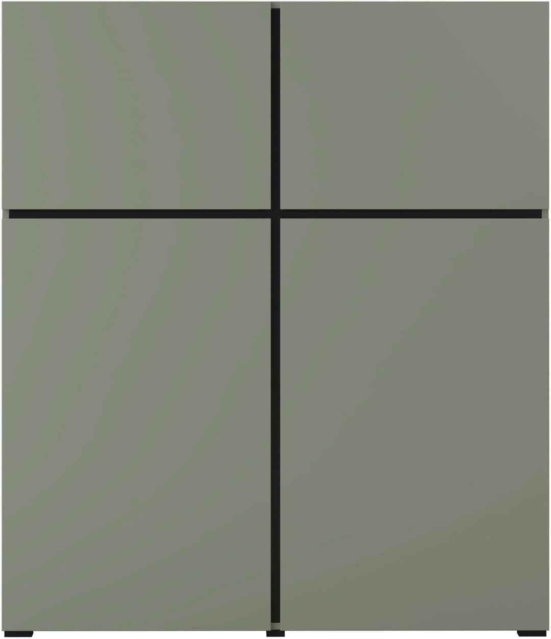 OTTO home Highboard Cross | Grün