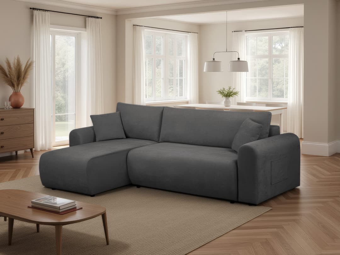 OTTO home Ecksofa JONAA L-Form | Grau