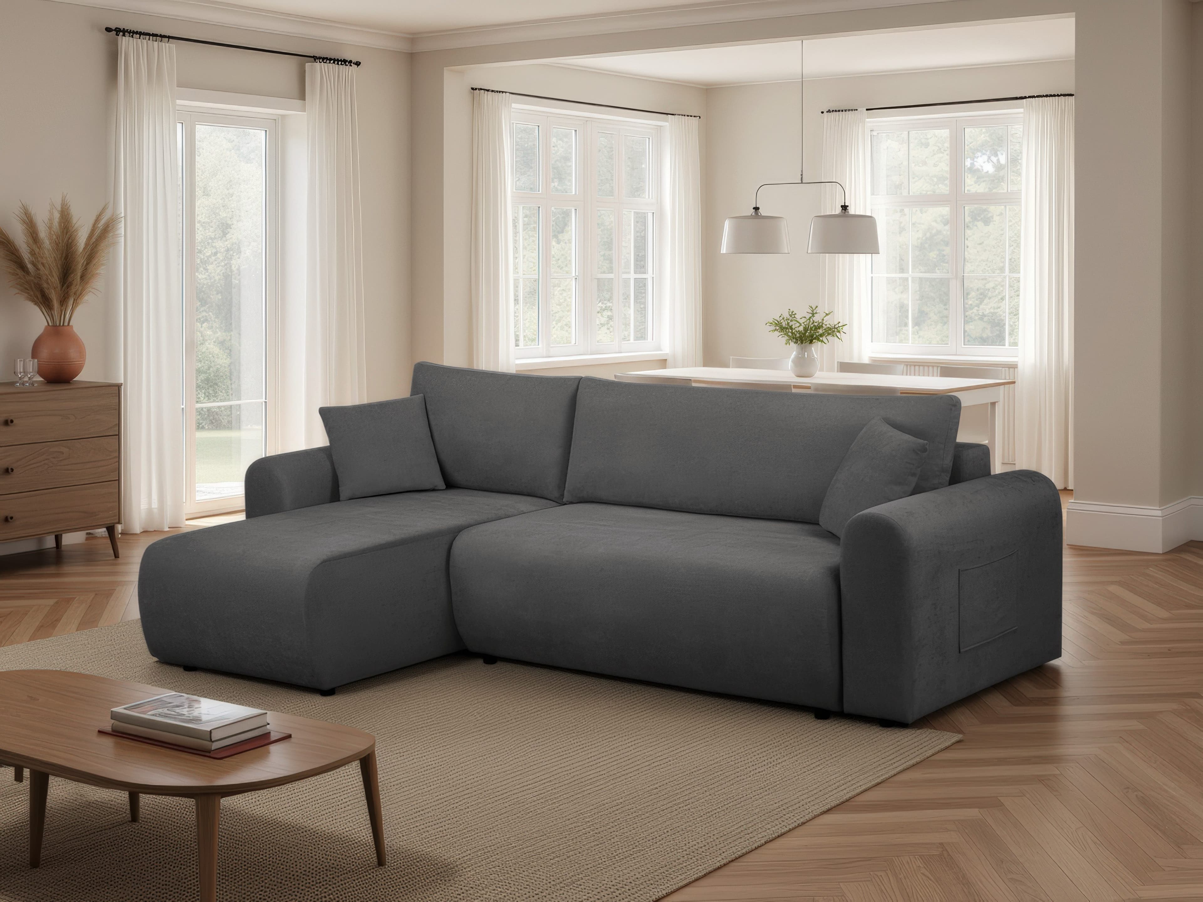 OTTO home Ecksofa JONAA L-Form | Grau