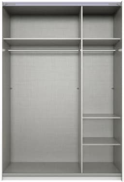 Wimex Schwebetürenschrank Bramfeld | Weiß