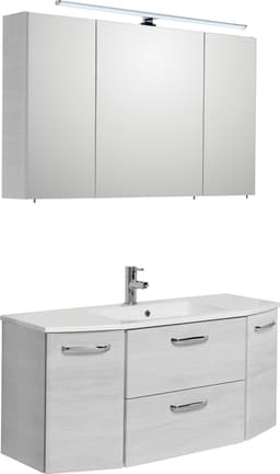 Saphir Quickset 936 Badmöbel-Set | Holztöne