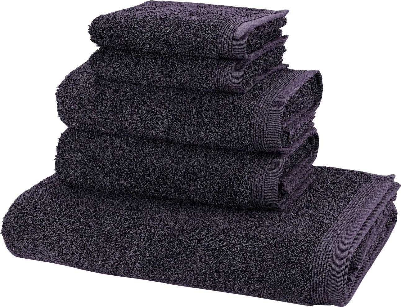 Möve Handtuch Set Basic | Grau