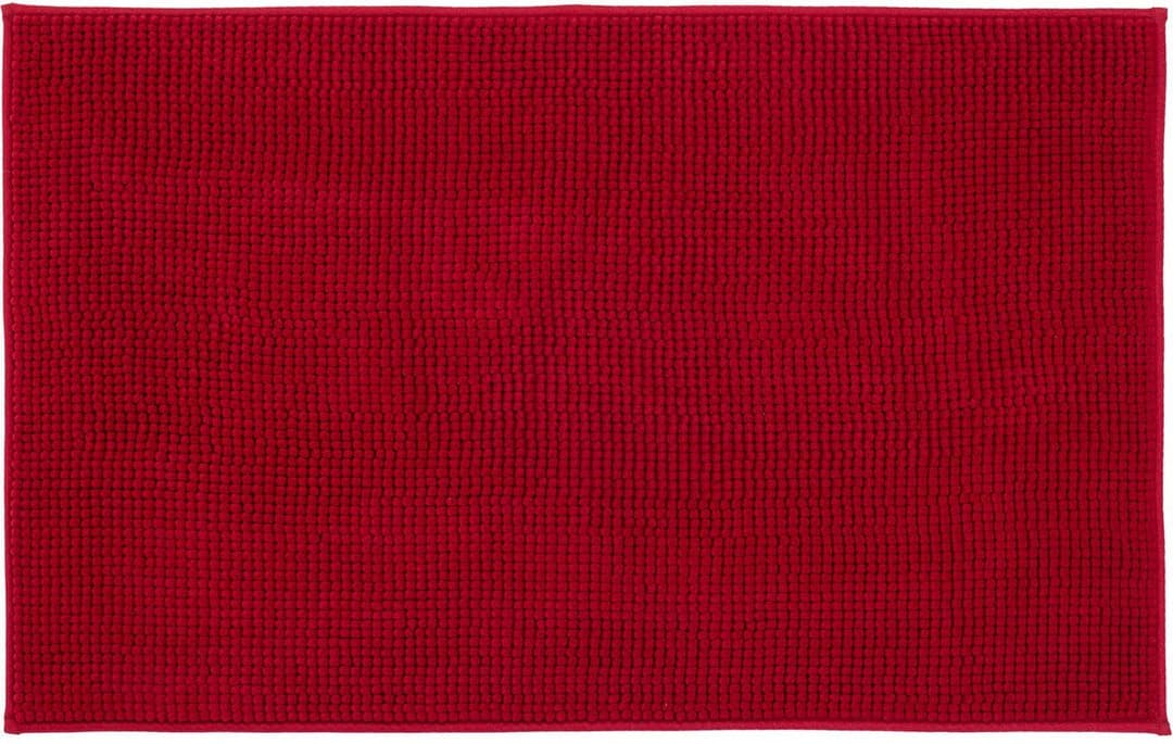 Gözze Badematte Chenille | Rot