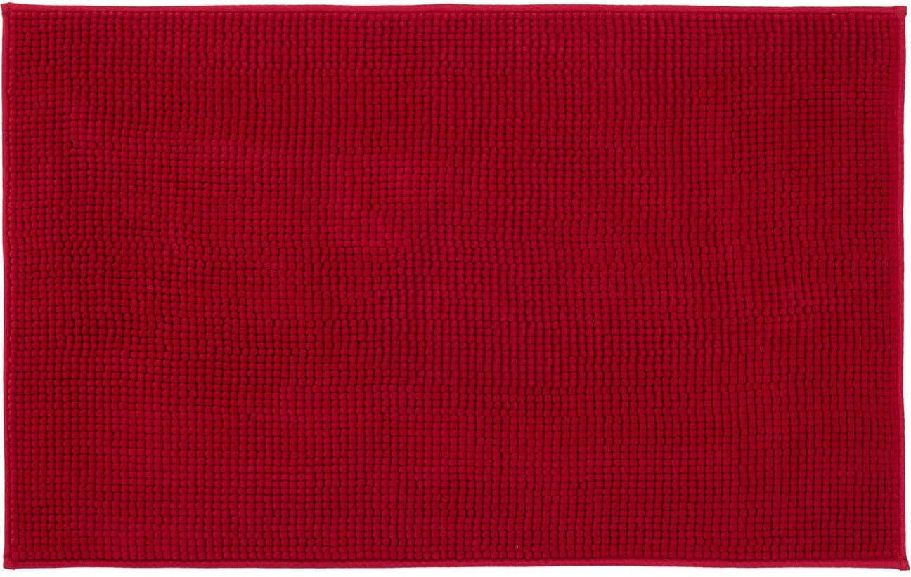 Gözze Badematte Chenille | Rot
