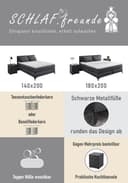 Jockenhöfer Gruppe Boxspringbett Paulina | Grau 4