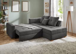 Jockenhöfer Gruppe Ecksofa Heidelberg L-Form | Grau
