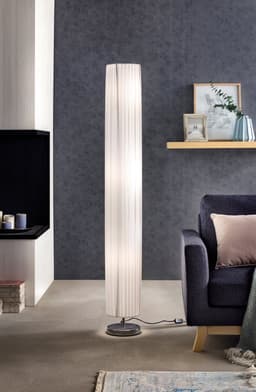 SalesFever Stehlampe Leah | Weiß