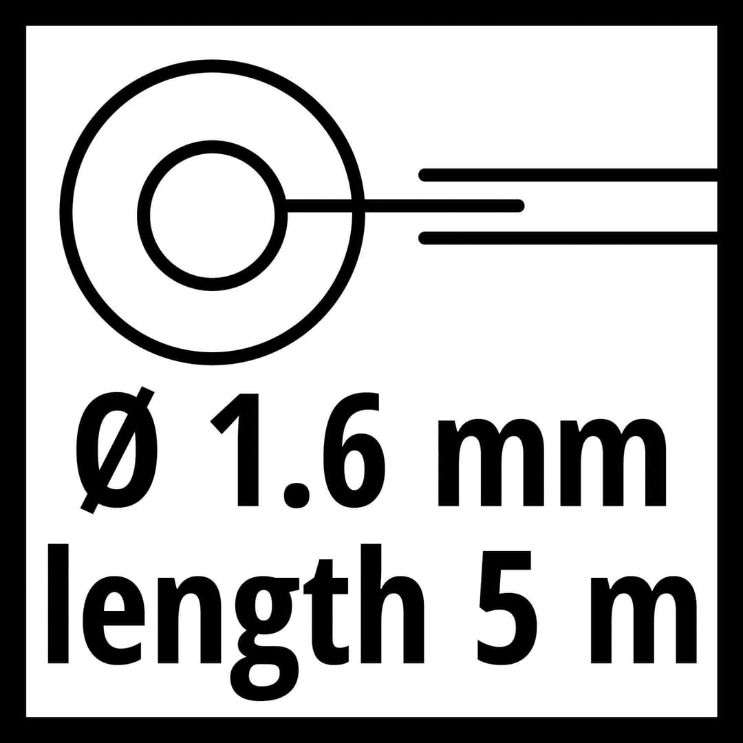 Einhell Rasentrimmer-Ersatzspule GE-CT 18/28 | Schwarz