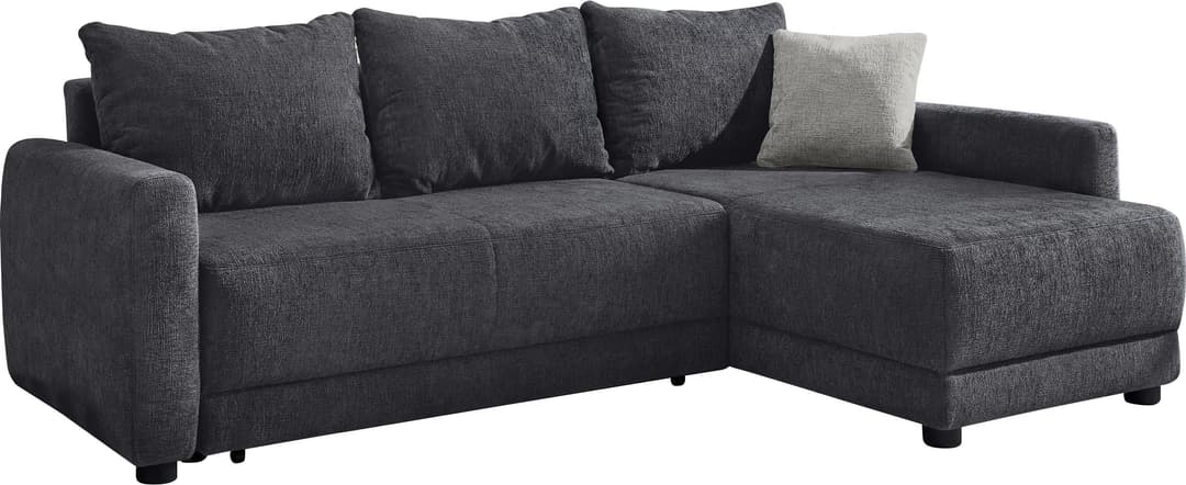 Jockenhöfer Gruppe Ecksofa Venezia L-Form | Grau