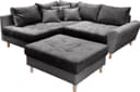 Home affaire Ecksofa Rice L-Form | Grau 2