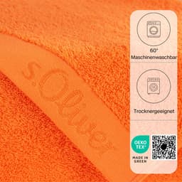 s.Oliver Gästehandtuch | Orange
