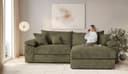 Home affaire Ecksofa Soft&Cosy XXL L-Form | Grün