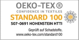 Julius Zöllner Ganzjahresbettdecke + Kopfkissen Hygienika | Weiß