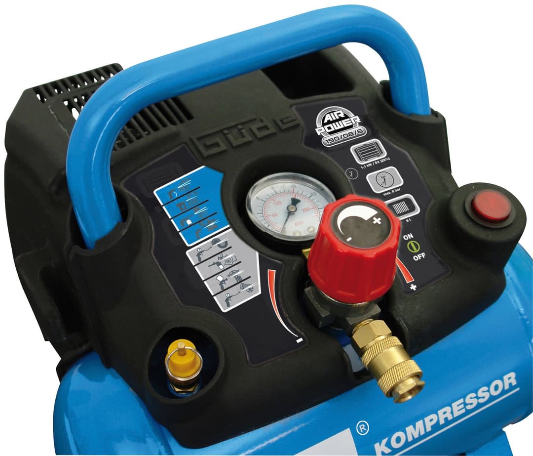 Guede Kompressor AIRPOWER 190/08/6 | Blau