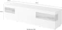 OTTO home Lowboard SILKE | Weiß 3