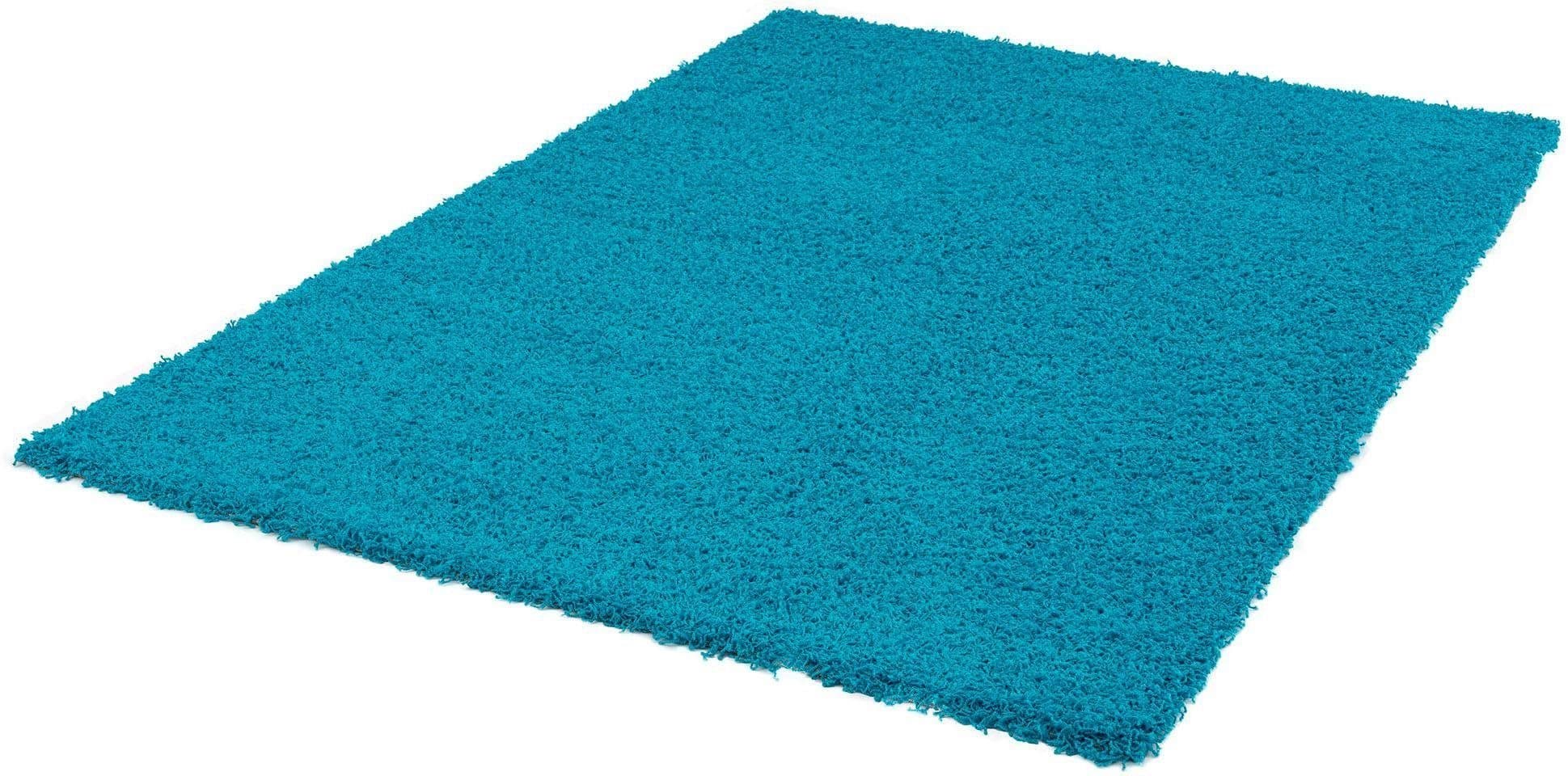 Sanat Hochflor-Teppich LOCA | Blau