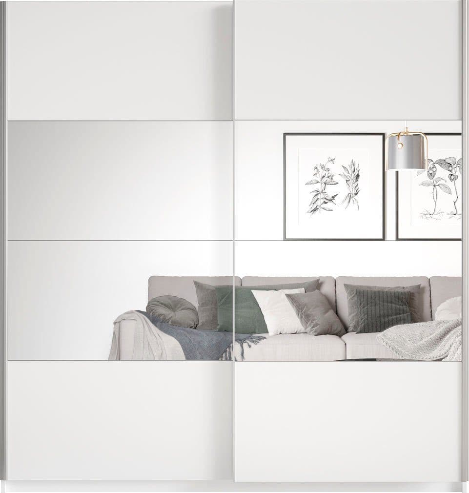 Home affaire Schwebetürenschrank Beta | Weiß
