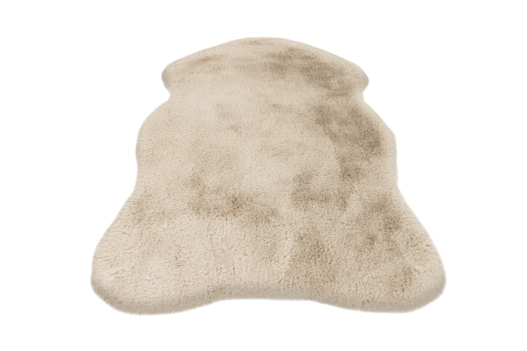 Obsession Infinity 201 Kunstfell Teppich | Beige
