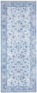 ELLE DECORATION Teppich Keshan Maschad | Blau