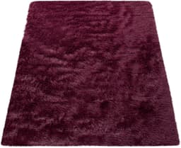 Paco Home Hochflor-Teppich Silky 591 | Lila