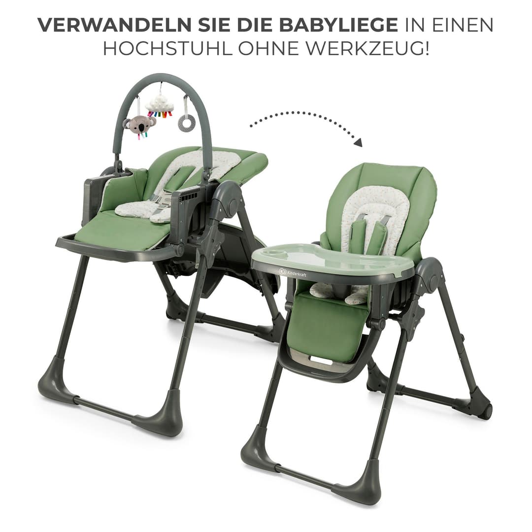Kinderkraft Hochstuhl TUMMIE | Grün