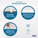 Taschenfederkernmatratze Maxima Plus | Weiß 5