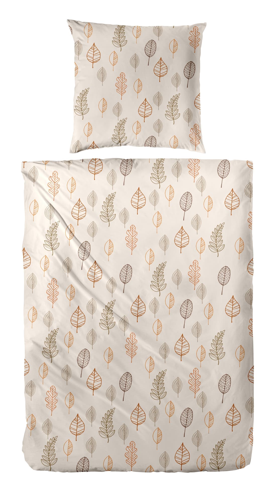 Primera Bettwäsche Autum Leaf | Braun