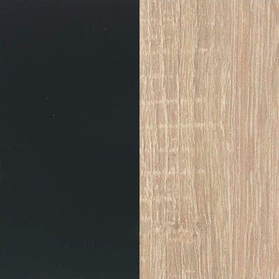 KOCHSTATION Seitenschrank KS-Brindisi | Schwarz