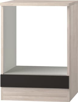 OPTIFIT Herdumbauschrank Faro | Schwarz