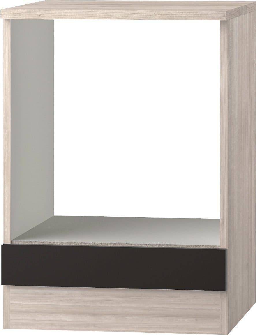 OPTIFIT Herdumbauschrank Faro | Schwarz