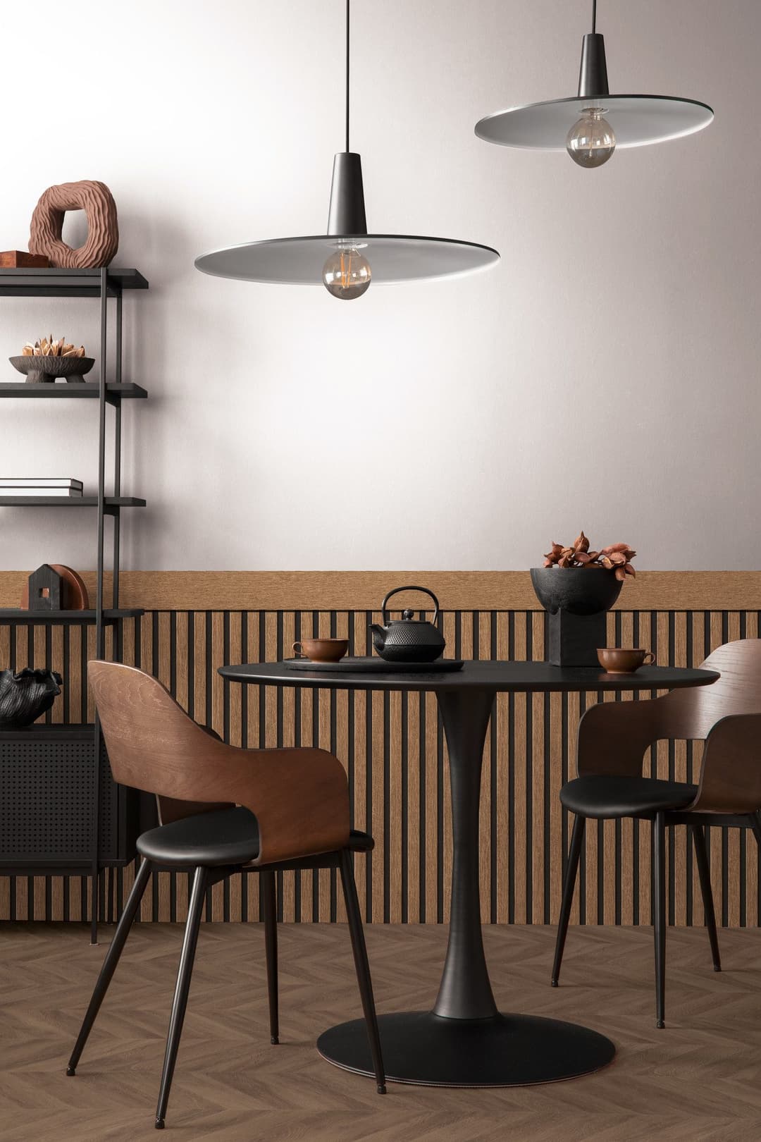 living walls Vliestapete Wallpanel Tapete Wandpaneele | Braun