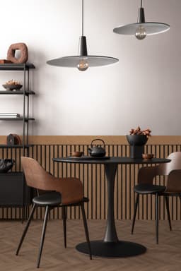 living walls Vliestapete Wallpanel Tapete Wandpaneele | Braun