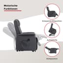 Duo Collection TV-Sessel Delphi | Grau 5