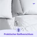 Wolkenfeld Kissenbezug | Weiß 4
