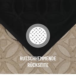Wecon home Fußmatte Midnight Mosaic | Beige