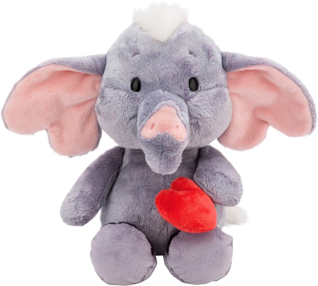 Nici Kuscheltier Love Elefant | Grau