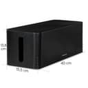 Hama Kabelbox Maxi | Schwarz 4