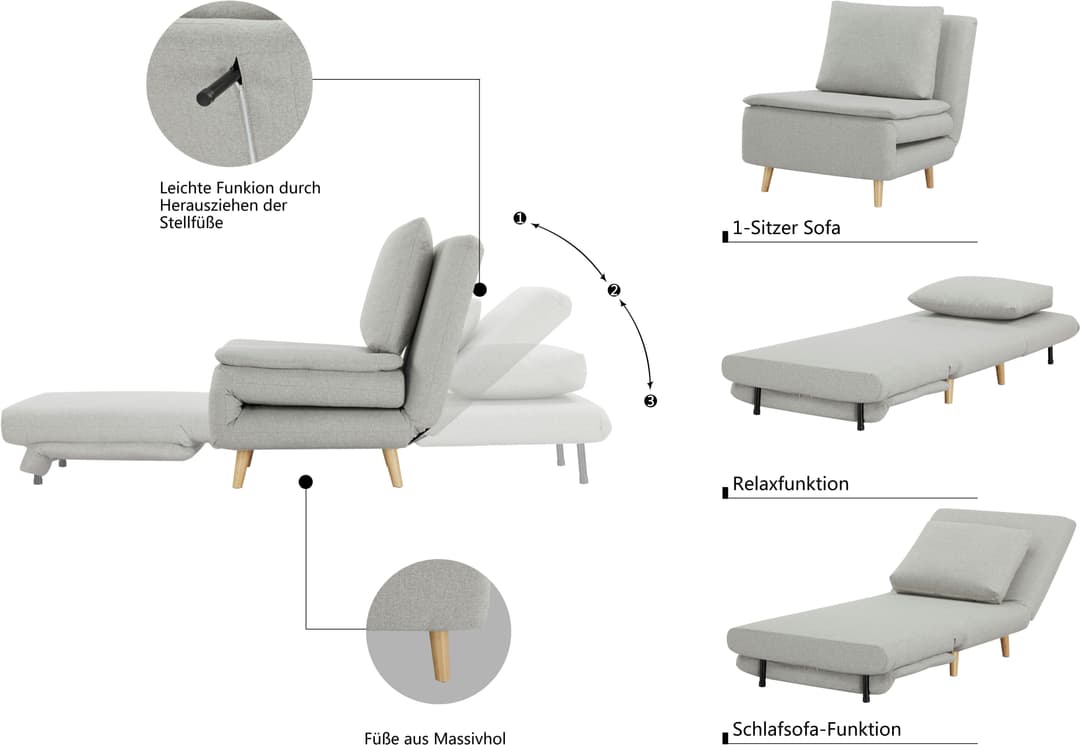 OTTO home Sessel AINSLEY | Grün