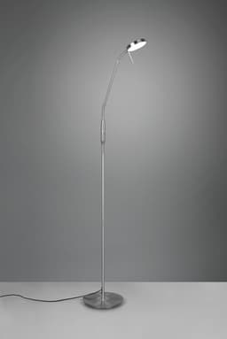 TRIO Leuchten LED Stehlampe MONZA | Silber