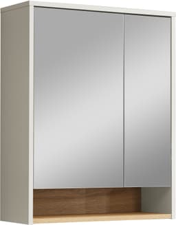 BASIC by Balculina Spiegelschrank Linea | Braun