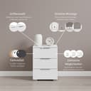 OTTO home AGORDO Nachtkommode | Grau 2
