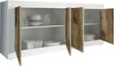 Home affaire Sideboard Basic | Weiß 3