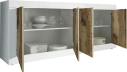 Home affaire Sideboard Basic | Weiß