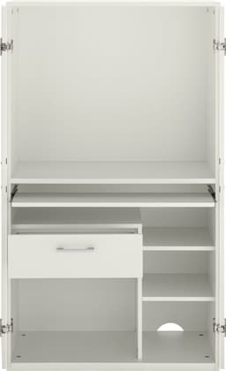 VOGL Möbelfabrik PC-Schrank Nick | Weiß