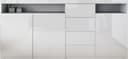 borchardt Möbel Highboard Kapstadt | Weiß 3
