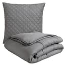 OTTO home Microfaserbettdecke + Microfaserkissen Clarra Spar Set